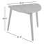 Anira Solid Wood Base Dining Table
