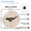 Horloge murale Whale