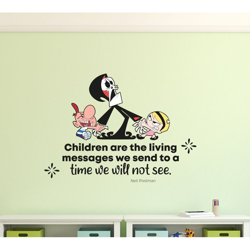 Text & Numbers Wall Decal, 27" H x 30" W
