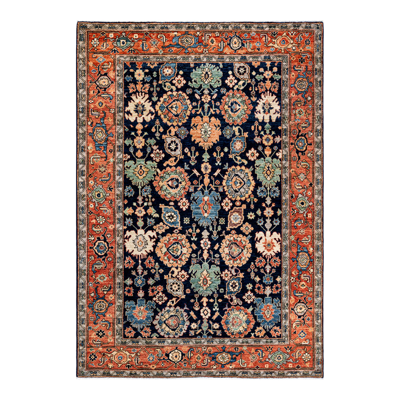 Serapi One-of-a-Kind 6'5" X 9'2" Hand Knotted Area Rug