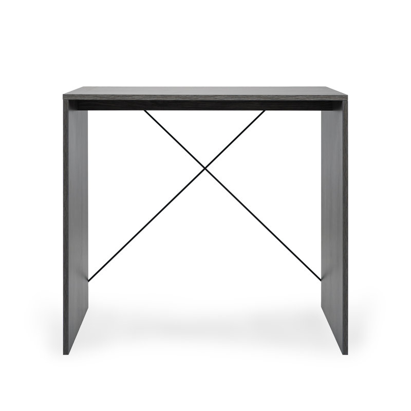 Hybrid X Desk Desk Shell, Grey Oak