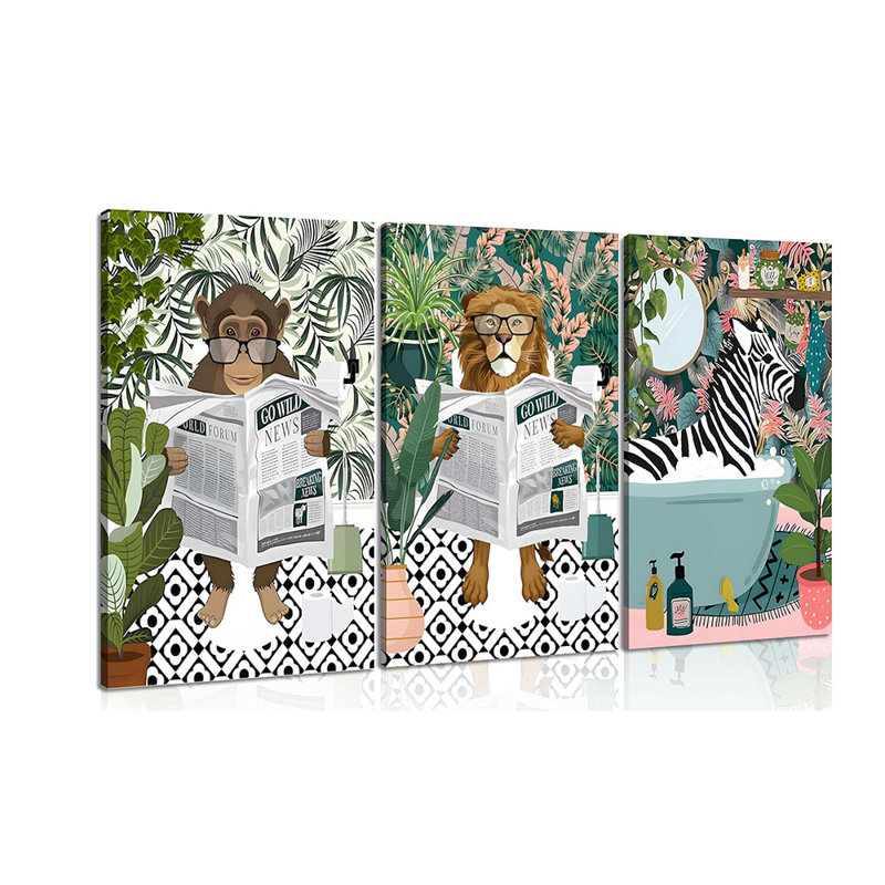3 Piece Wrapped Canvas Print