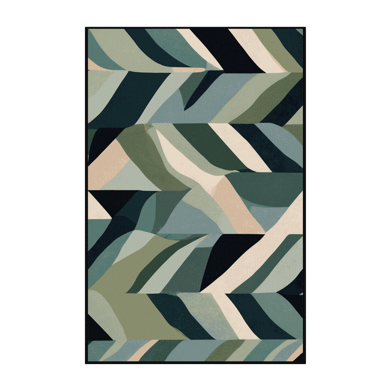 Midnight Peaks Rug, Rectangle 4' x 6'