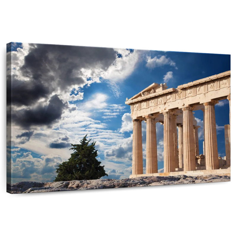 Ravi Acropolis Of Athens, 8" H x 12" W