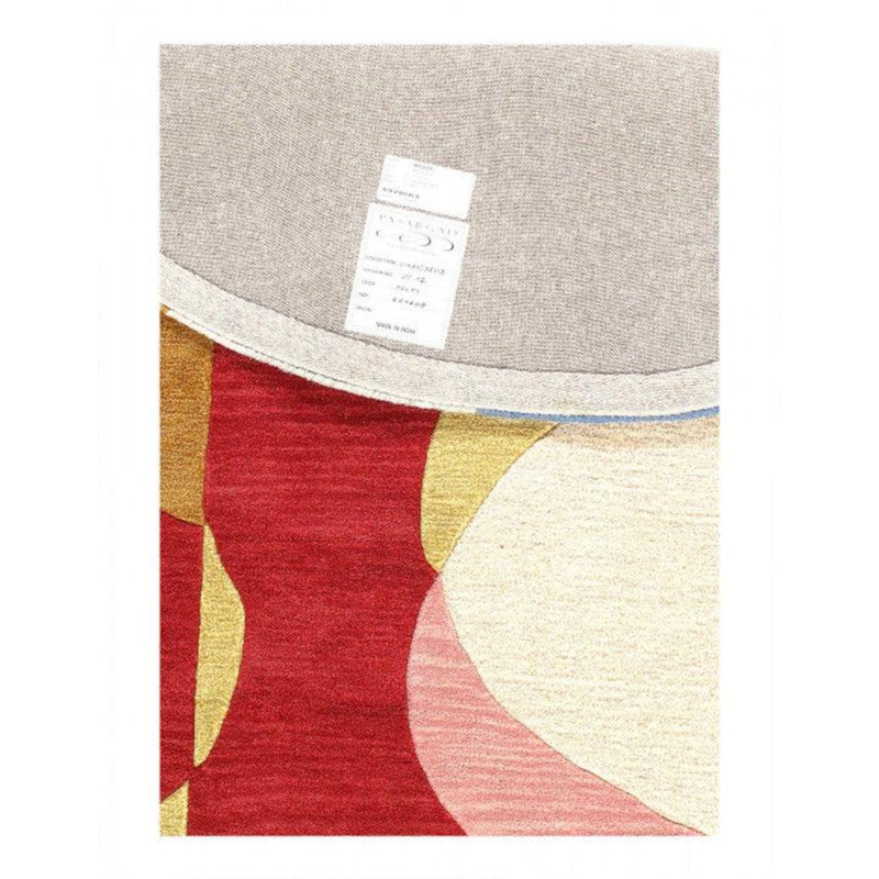 Canvello Fine Hand Tufted Abstract Round Rug - 6' X 6'