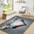 Exquisite Printed Rug with Soft Pile and Geometric Pattern for an Elegant Touch in Your Living Space-1127336216