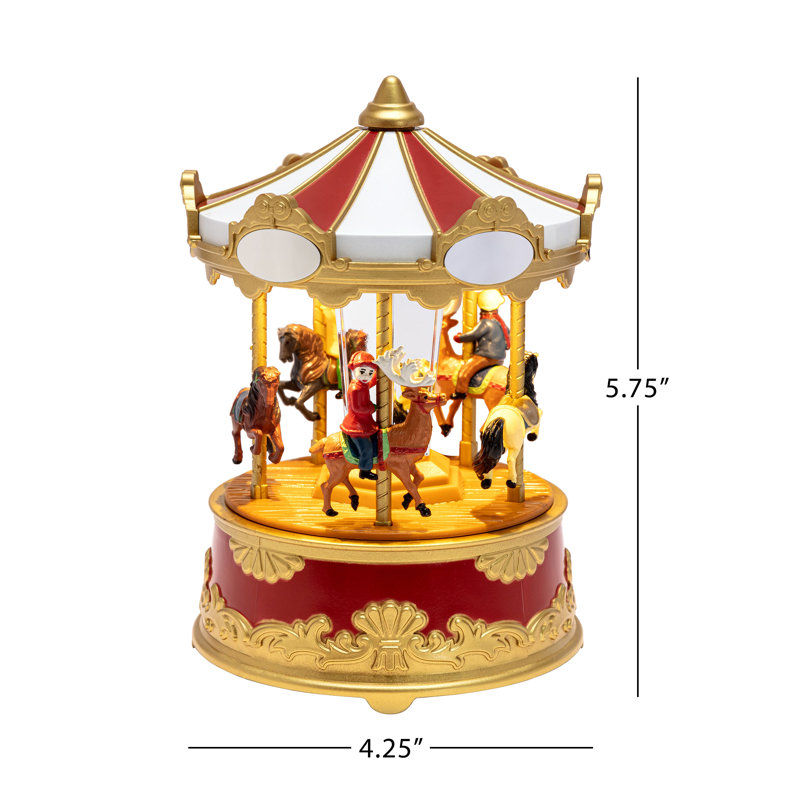 Carrousel animé et musical 5,75 po