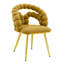 Ensemble de 4 chaises de salle à manger rembourrées pour salle à manger-8749328