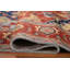 Tapis indien bleu en laine 9x12