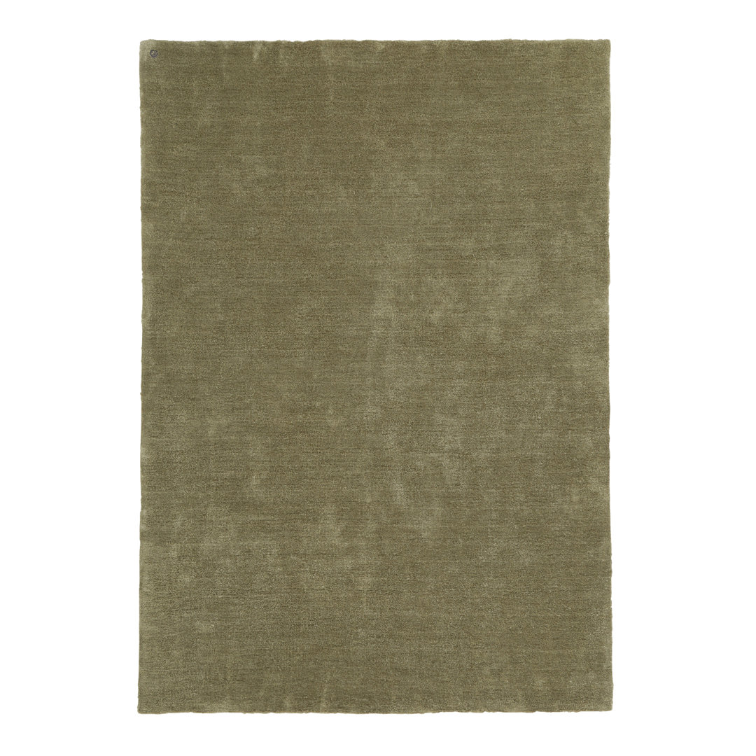 Powder Hand-Tufted Green Rug