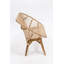 Banc de parc en rotin Allan