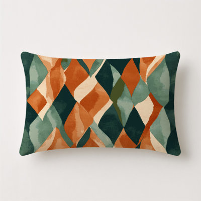 Cerulean Shadows Indoor And Outdoor Pillow