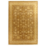 Antique Weave Ziegler Wool Oriental Area Rug in Beige