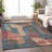 Machine Washable Indoor/Outdoor Xhevrie Sage Rug-1616224451