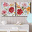 Wildflower Whimsy I - ensemble de 2 reproductions d'art sur toile tendue-602925690