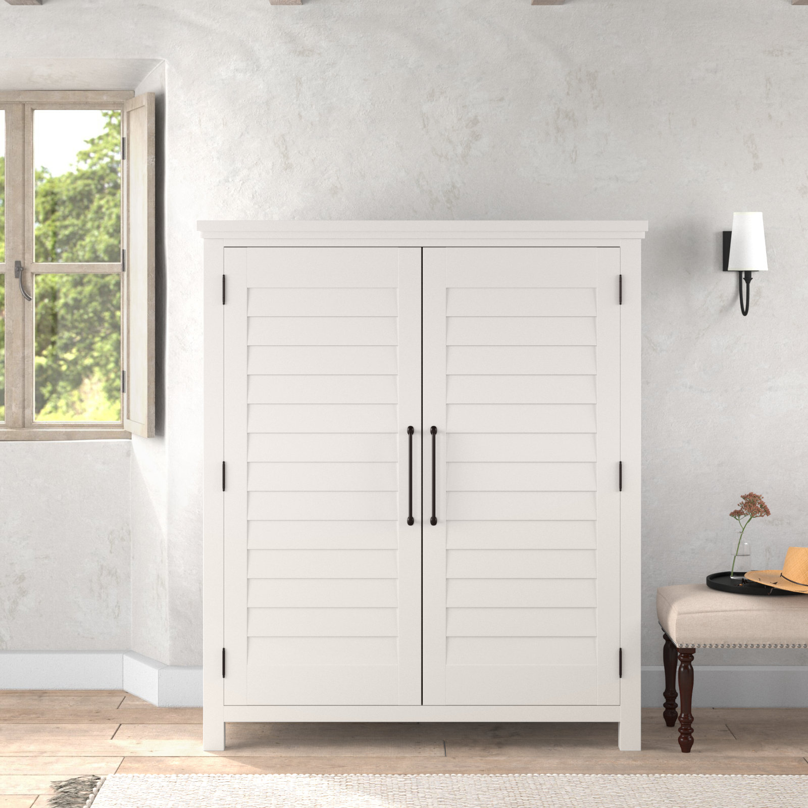 Gabby Armoire, White