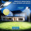 Éclairage extérieur commercial commercial avec lumière du jour de 12 000 W et 6 500 K lumière du jour blanche avec télécommande