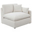 Canapé modulaire rembourré 6 pièces Greeley Ivory