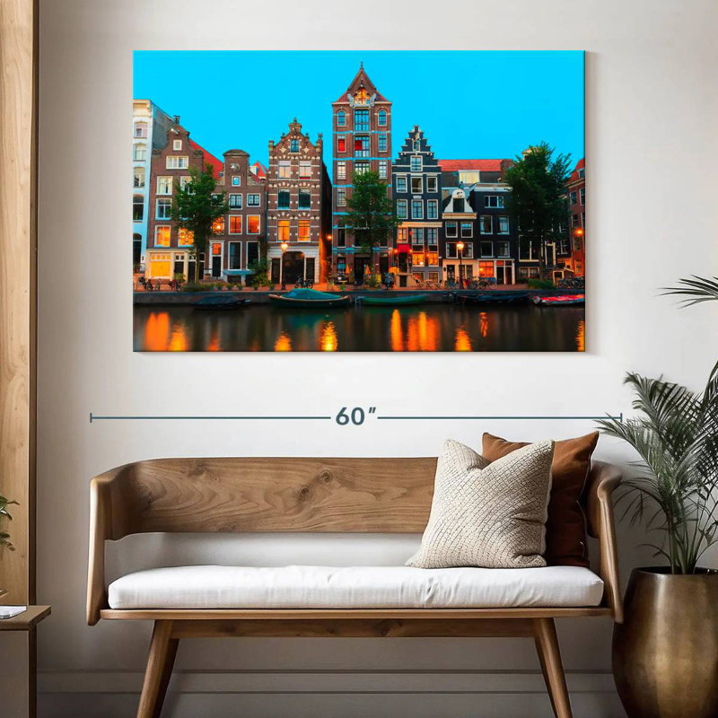 Sirci Dusky Amsterdam House, H 34 po x l 51 po