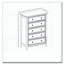 Commode 5 tiroirs Acceent