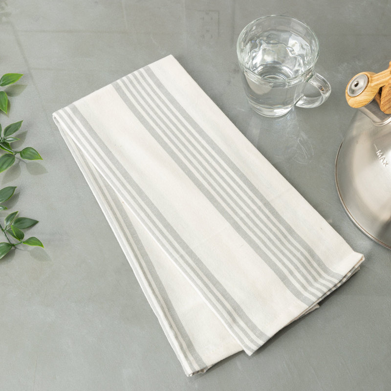 Torchon Urban Stripes, gris