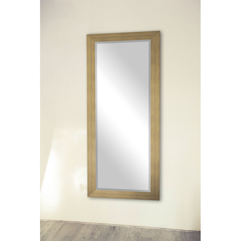 Miroir biseauté pleine longueur Rayne, 63 po x 25 po