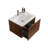 24" Striped Walnut Bathroom Vanity With White Ceramic Sink, Wall Mounted Floating Bathroom Vanity For Modern Bathroom, Pre-Assembled-1202440792-1202440798