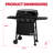 FEASTO 3-Burner Propane Gas Grill, 30,000 BTU, 503 Sq. In. Cooking Area, Porcelain-Enamel Body & Lid, Stainless Steel Burners