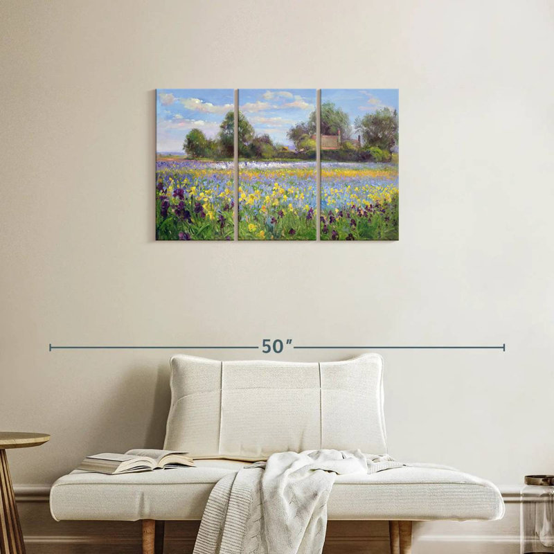 Alvord Farmstead et Iris Field, H 20 po x l 33 po