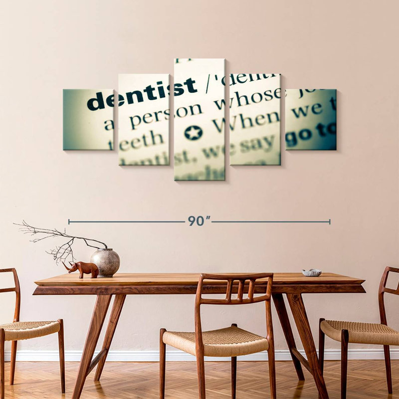 Dentist Definition, 42" H x 92" W