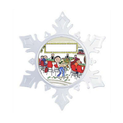 5.5'' Handmade Holiday Shaped Ornament