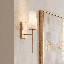Applique murale 1 lumière Meridian en chrome-919927381
