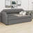 Upholstered Daybed With Trundle, Wood Slat Support,Upholstered Frame Sofa Bed-65021970