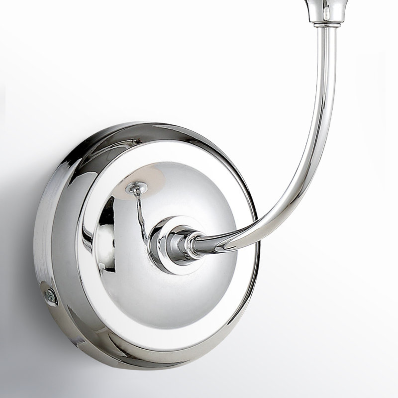 Libby 1 - Light Armed Sconce, Polished Chrome