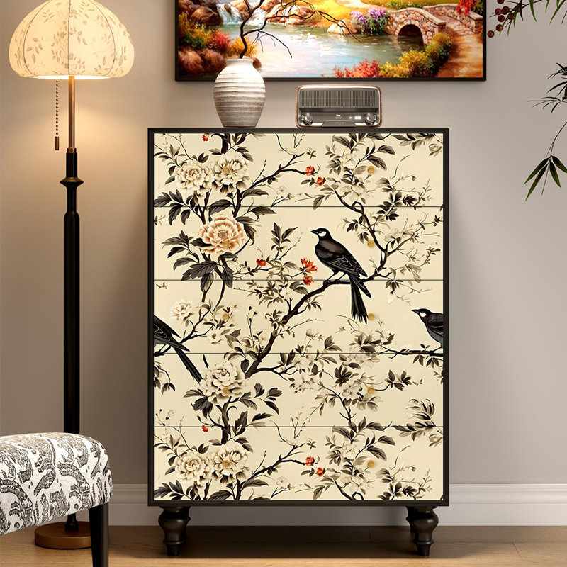 Nouveau buffet à cinq tiroirs de style chinois
