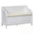 Wood Entryway Multifunctional Storage Bench with Safety Hinge-1578164170