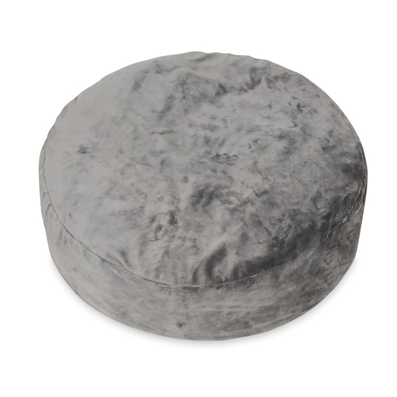 Trinidad Velour Pet Bed, Dark Grey