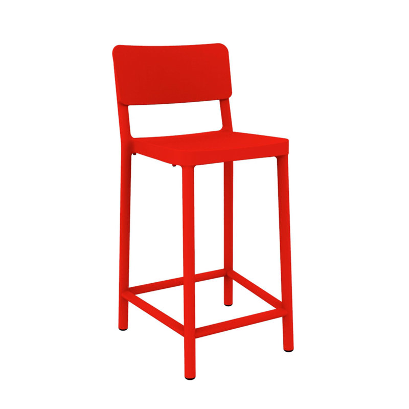 Tabouret de bar Lisboa, Rouge, 26.38"