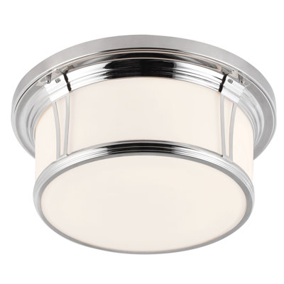 Welsh Glass Flush Mount
