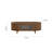 47'' Mid-Century Modern Fluted Coffee Table With Drawer