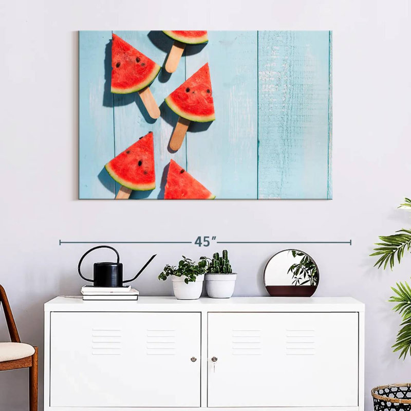 Yarlin Watermelon, 26" H x 39" W