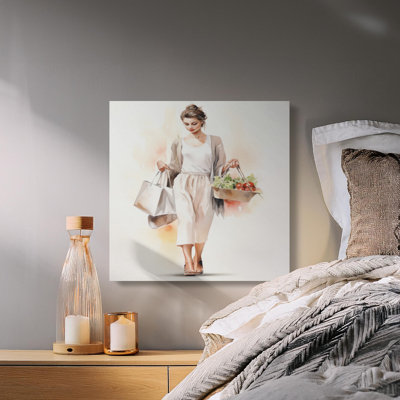 Montiel Wrapped Canvas Print Set