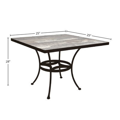 Tables Outdoor Square Dining Table