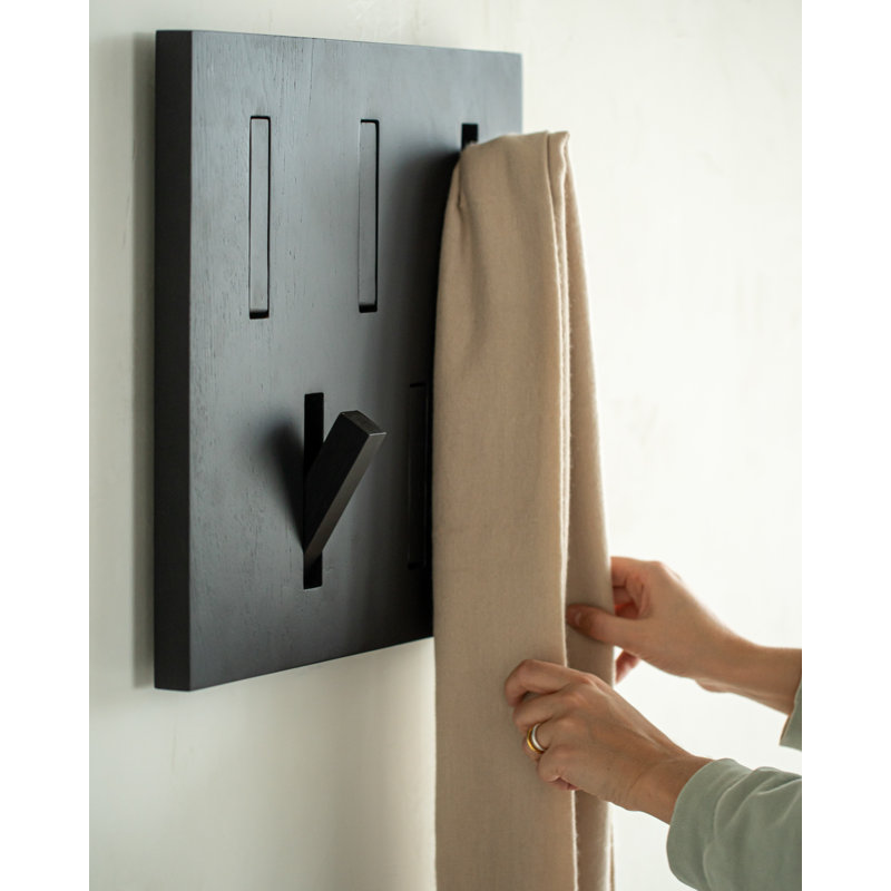 5 - Hook Wall Mounted Coat Rack