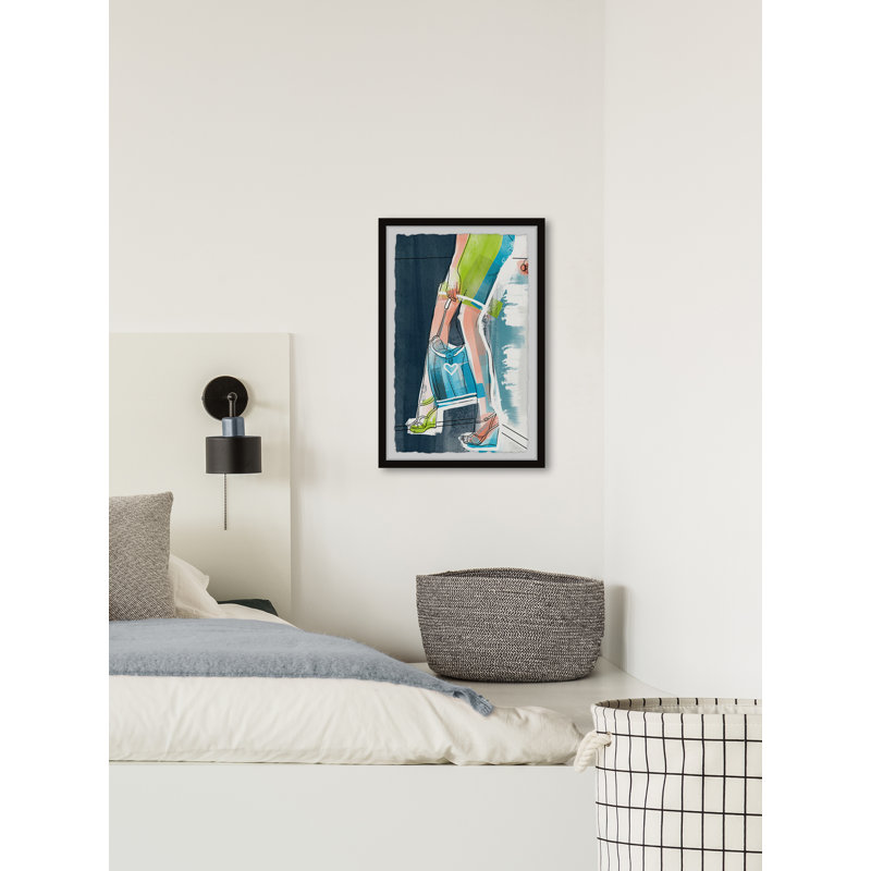 Perfect Pair by Parvez Taj - Single Picture Frame Painting, 91 cm H x 61 cm W