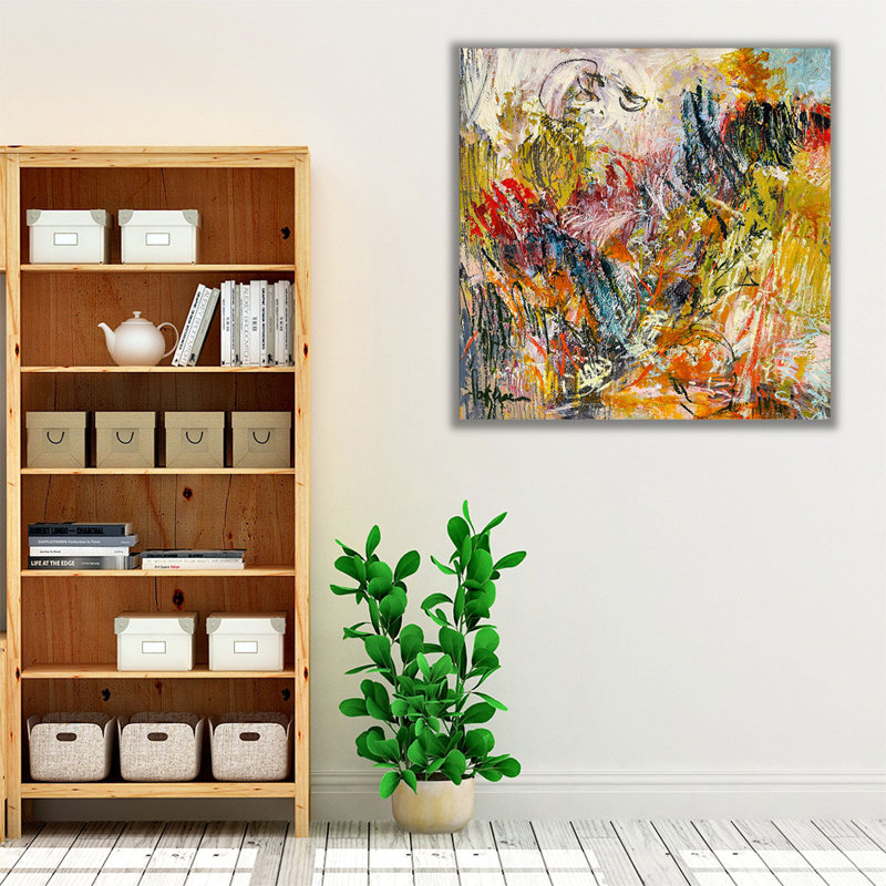 «The Primal Flame II», reproduction d'art sur toile, H 20 po x l 20 po