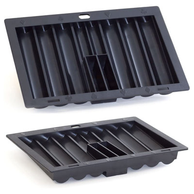 Plateaux en plastique de table de poker GSE Casino
