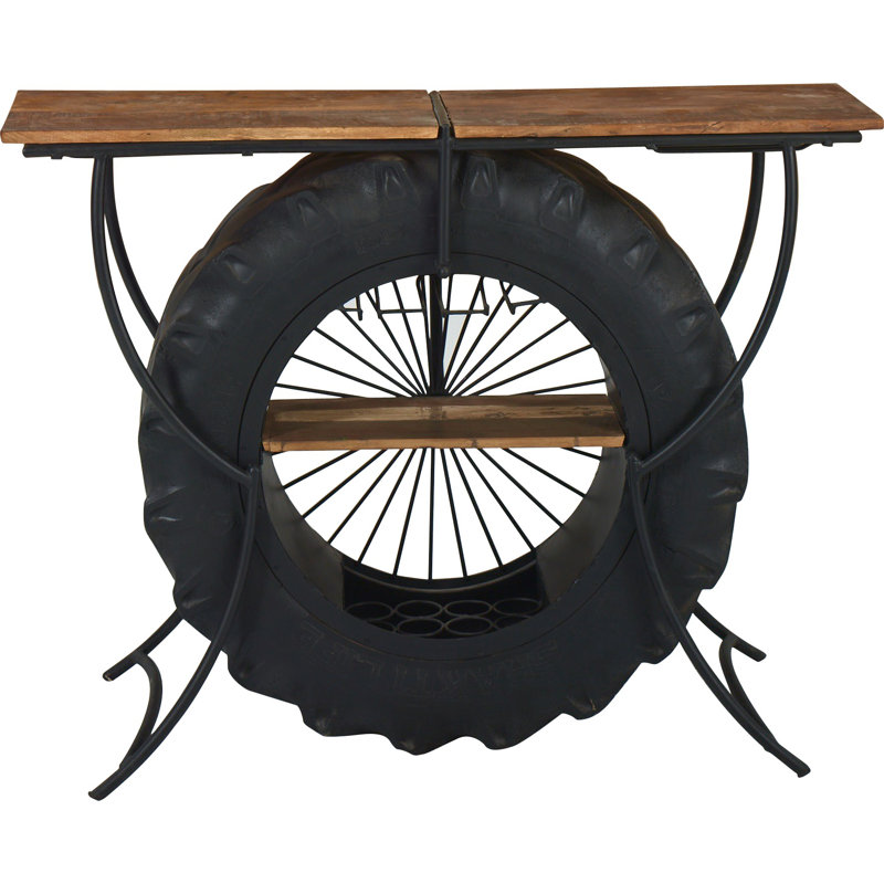 Anatolio 64'' Solid Wood Top Console Table