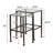 McDonald Glass Top Nesting Tables