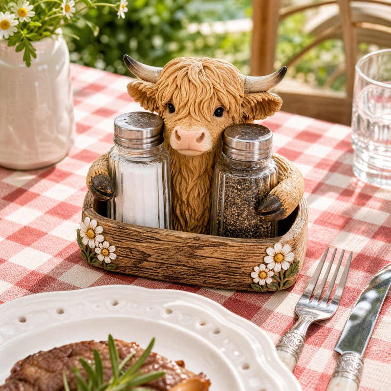porte-bouteilles Shaker de vache et poivre